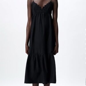 Zara black sundress